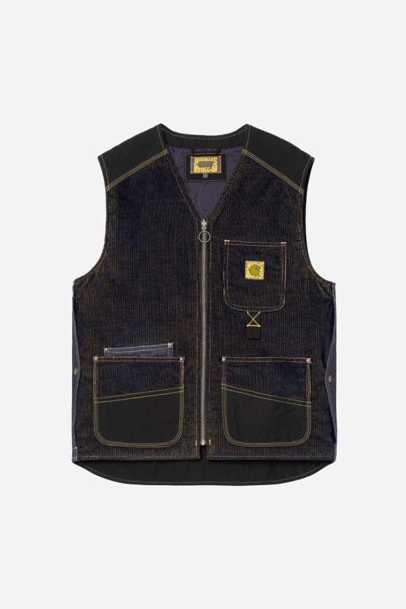 Carhartt WIP x Nicholas Daley Vest - ND Dark Navy / Senf Carhartt WIP x Nicholas Daley Vest - ND Dark Navy / Senf