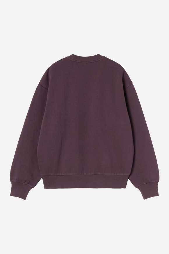 Carhartt Casey Sweatshirt - Gemütliches Lila / Silber