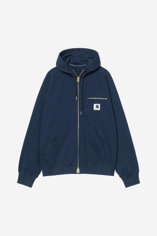 Carhartt sacai x WIP Cotton Jersey Hoodie - Sacai-Blau Carhartt sacai x WIP Cotton Jersey Hoodie - Sacai-Blau