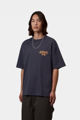 Carhartt S/S Blacklette T-Shirt - Dunkles Marineblau Carhartt S/S Blacklette T-Shirt - Dunkles Marineblau