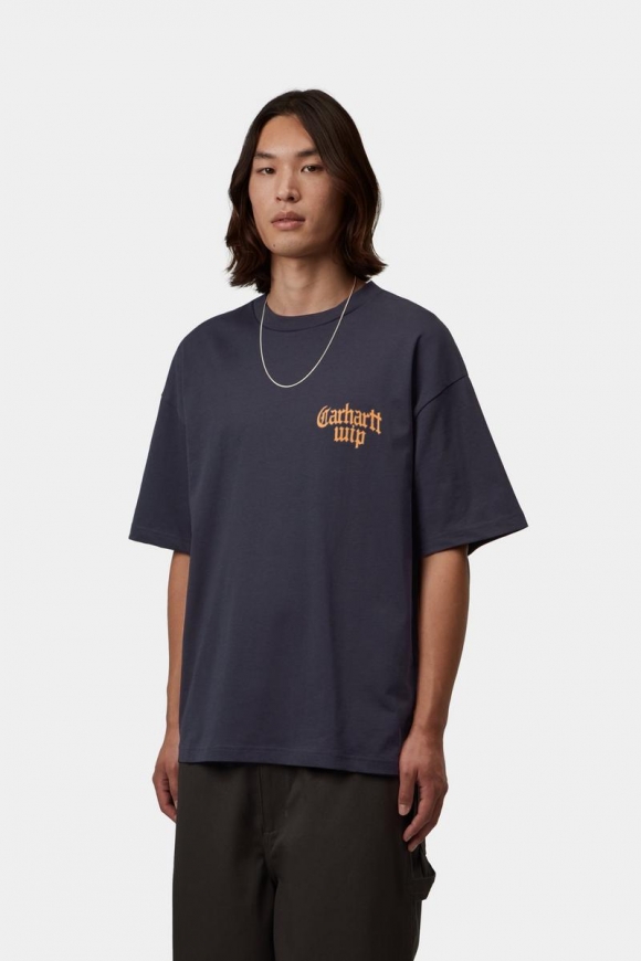 Carhartt S/S Blacklette T-Shirt - Dunkles Marineblau Carhartt S/S Blacklette T-Shirt - Dunkles Marineblau