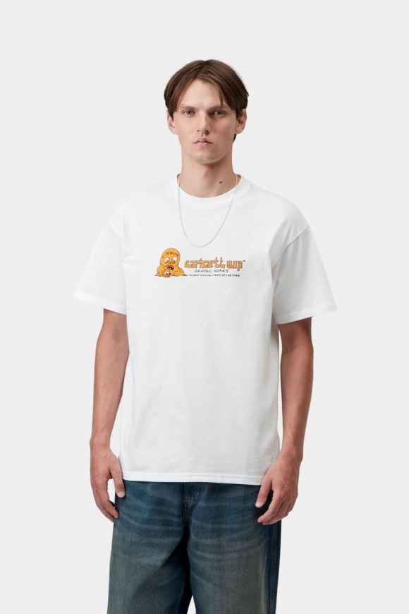 Carhartt S/S Deadline T-Shirt - Weiß Carhartt S/S Deadline T-Shirt - Weiß