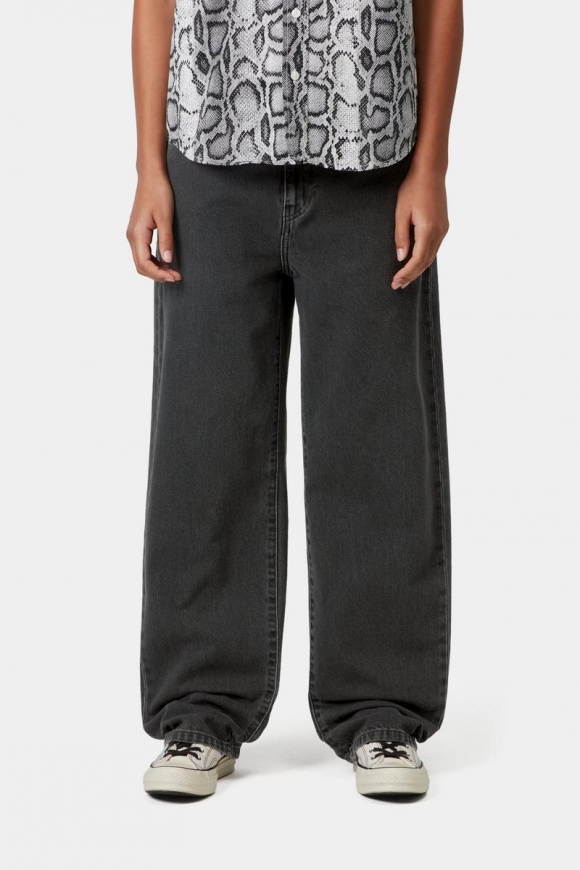 Carhartt Arin Pant - Schwarz, schwere Steinwäsche