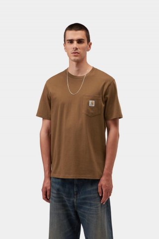 Carhartt S/S Pocket T-Shirt - WIP H Braun