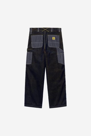 Carhartt WIP x Nicholas Daley OG Double Knee Pant - ND Dark Navy / Senf Carhartt WIP x Nicholas Daley OG Double Knee Pant - ND Dark Navy / Senf