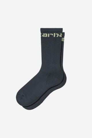 Carhartt Socks - Tiefe Nacht / Sanftes Grün