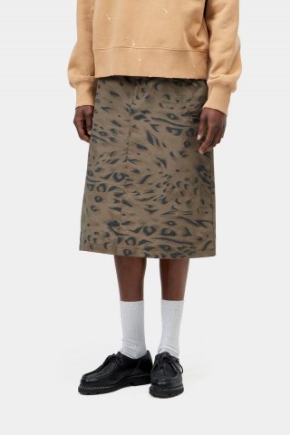 Carhartt Travon Skirt - Entenfederdruck, Zypresse / Schwarz