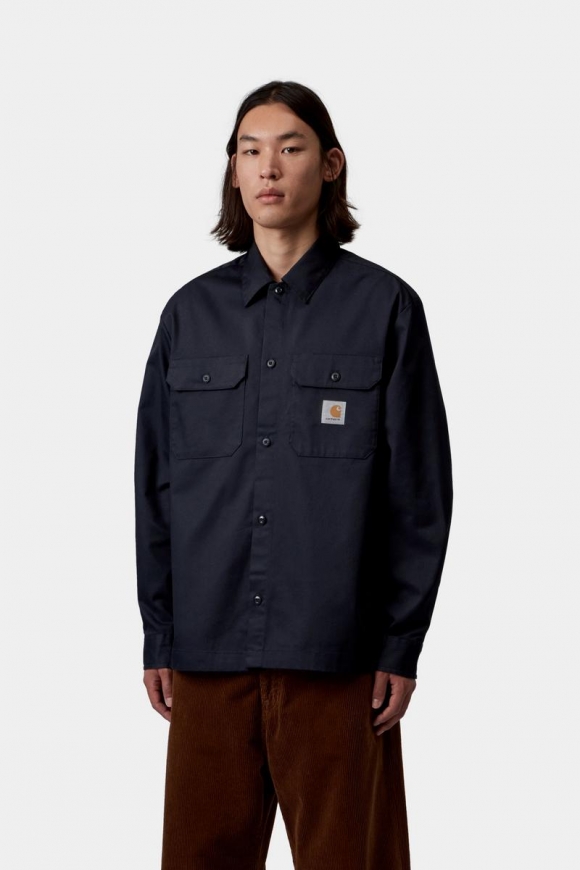 Carhartt L/S Craft Shirt - Dunkles Marineblau Carhartt L/S Craft Shirt - Dunkles Marineblau