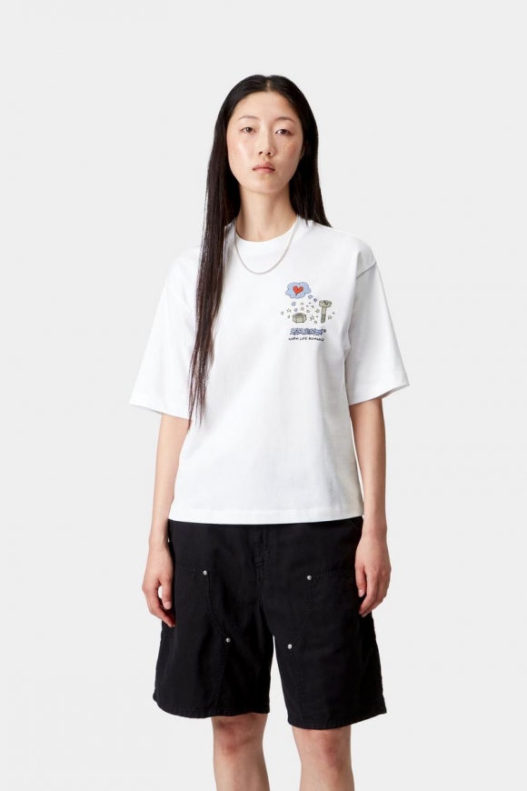 Carhartt S/S Office Supplies T-Shirt - Weiß Carhartt S/S Office Supplies T-Shirt - Weiß