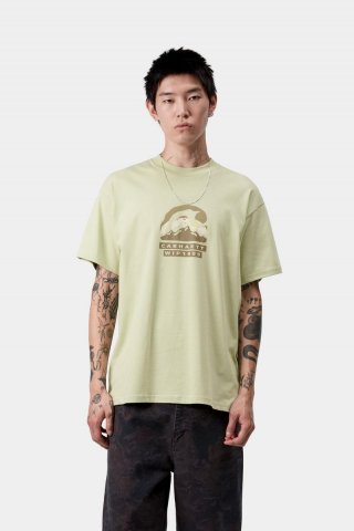 Carhartt S/S Rising Helix T-Shirt - Helles Oliv Carhartt S/S Rising Helix T-Shirt - Helles Oliv