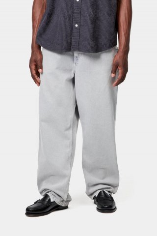 Carhartt Single Knee Pant - Schwarz, Kreidewaschung Carhartt Single Knee Pant - Schwarz, Kreidewaschung