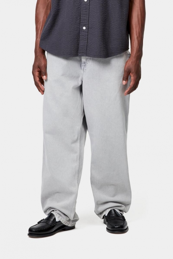 Carhartt Single Knee Pant - Schwarz, Kreidewaschung