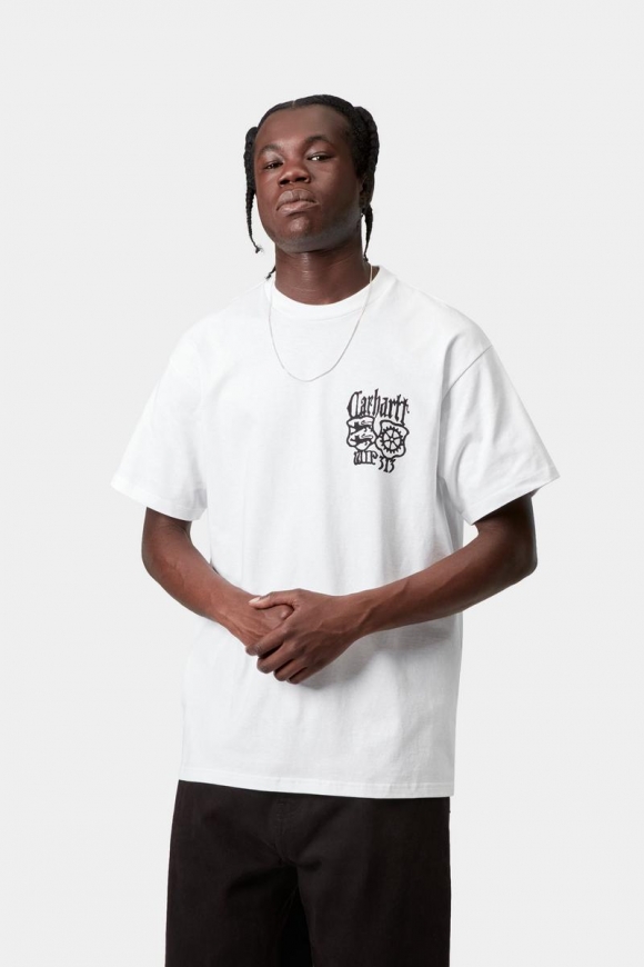 Carhartt S/S Commuting Tales T-Shirt - Weiß Carhartt S/S Commuting Tales T-Shirt - Weiß