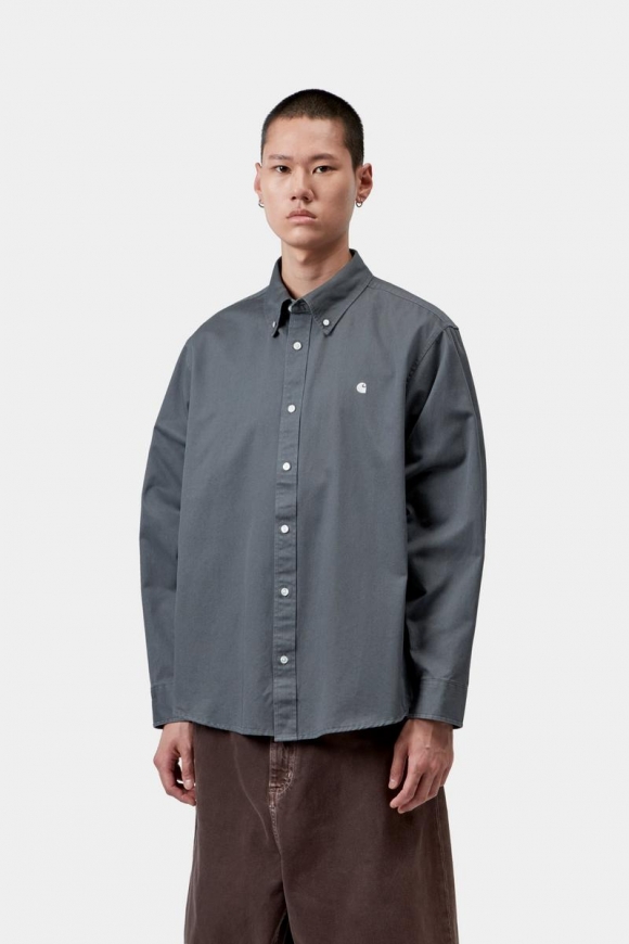 Carhartt L/S OG Madison Shirt - Styx Carhartt L/S OG Madison Shirt - Styx