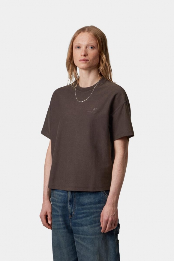 Carhartt S/S Lambert T-Shirt - Tabak, Mondwaschmittel Carhartt S/S Lambert T-Shirt - Tabak, Mondwaschmittel
