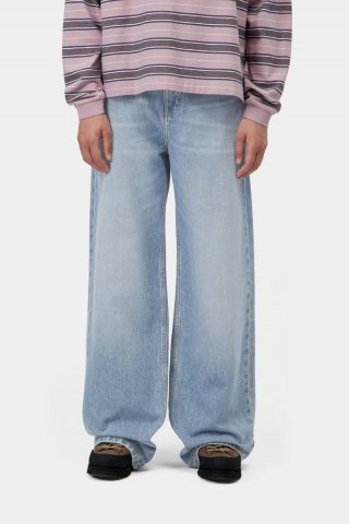 Carhartt Jane Pant - Blauer, schwerer echter Stein Carhartt Jane Pant - Blauer, schwerer echter Stein