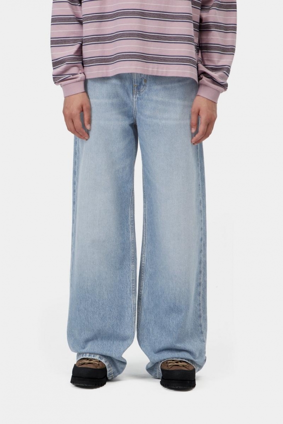 Carhartt Jane Pant - Blauer, schwerer echter Stein
