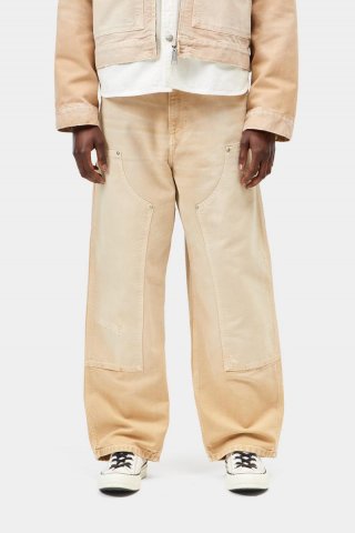 Carhartt Brandon Double Knee Pant - Dusty H Brown, Destroy-Waschung Carhartt Brandon Double Knee Pant - Dusty H Brown, Destroy-Waschung