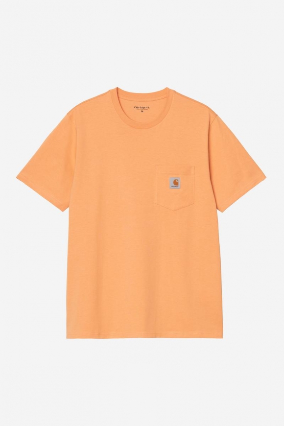 Carhartt S/S Pocket T-Shirt - Sanftes Orange