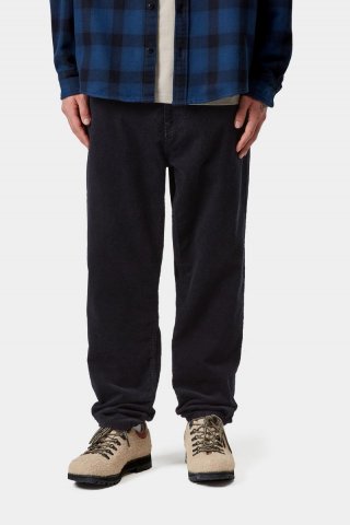 Carhartt Newel Pant - Dunkles Marineblau, gespült Carhartt Newel Pant - Dunkles Marineblau, gespült