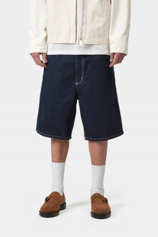Carhartt Simple Short - Blau, einmal gewaschen Carhartt Simple Short - Blau, einmal gewaschen