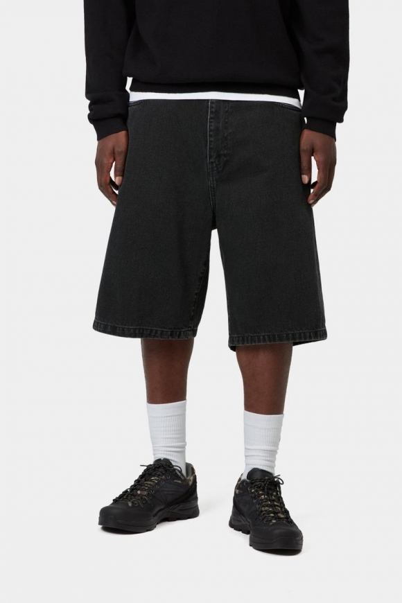 Carhartt Landon Short - Schwarz, Stonewashed Carhartt Landon Short - Schwarz, Stonewashed