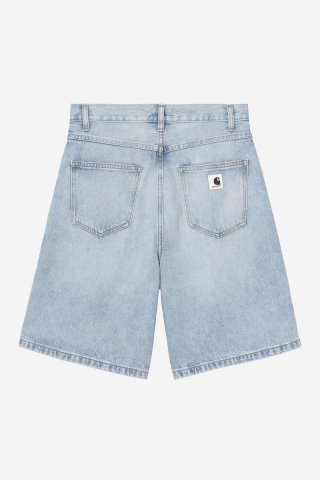 Carhartt Brandon Short - Blau, stark abgenutzt, gebleicht Carhartt Brandon Short - Blau, stark abgenutzt, gebleicht