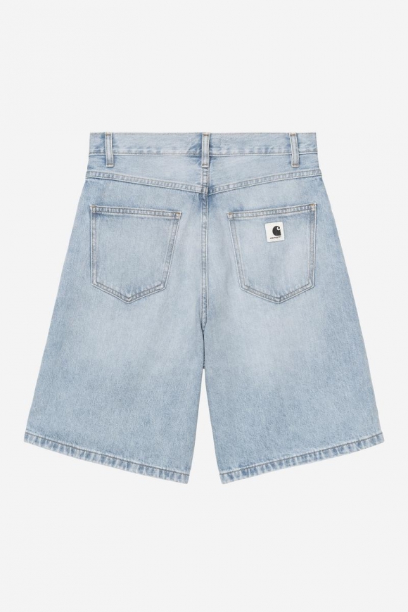Carhartt Brandon Short - Blau, stark abgenutzt, gebleicht Carhartt Brandon Short - Blau, stark abgenutzt, gebleicht