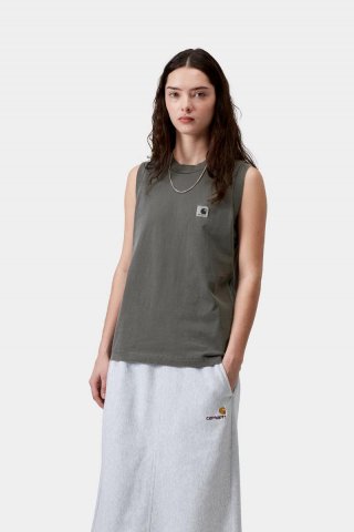 Carhartt Nelson A-Shirt - Schwarz, stückgefärbt Carhartt Nelson A-Shirt - Schwarz, stückgefärbt