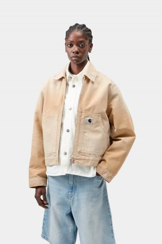 Carhartt OG Arcan Jacket - Dusty H Brown / Dusty H Brown, Destroy-Waschung Carhartt OG Arcan Jacket - Dusty H Brown / Dusty H Brown, Destroy-Waschung