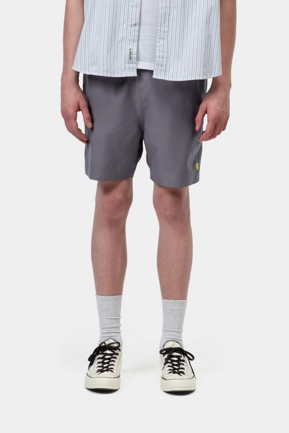 Carhartt Chase Swim Trunks - Schattiges Lila / Gold Carhartt Chase Swim Trunks - Schattiges Lila / Gold