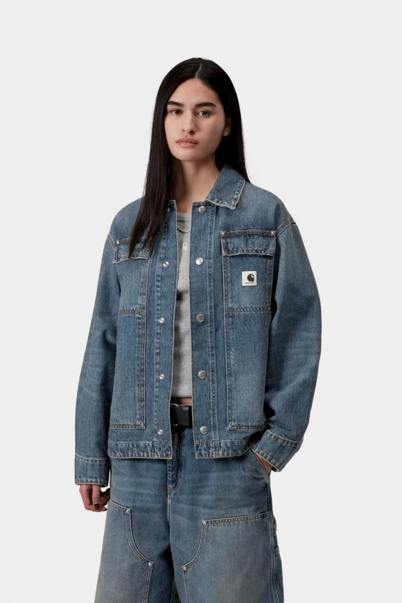 Carhartt OG Arctic Jacket - Blau, Grind-Waschung Carhartt OG Arctic Jacket - Blau, Grind-Waschung