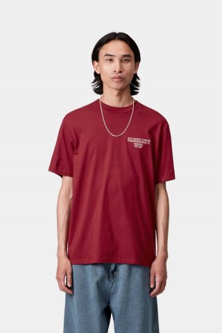 Carhartt S/S Alumni T-Shirt - Scharlachrot Carhartt S/S Alumni T-Shirt - Scharlachrot