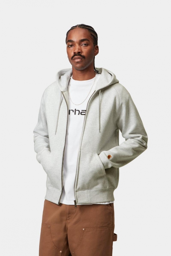 Carhartt Hooded Chase Jacket - Aschenheide / Gold Carhartt Hooded Chase Jacket - Aschenheide / Gold
