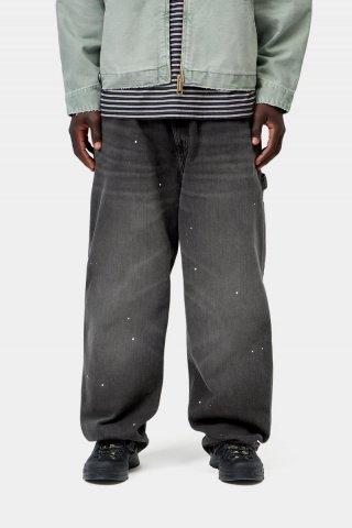 Carhartt OG Single Knee Pant - Schwarz, Destroy Wash, Splatter Carhartt OG Single Knee Pant - Schwarz, Destroy Wash, Splatter