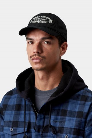 Carhartt Chez WIP Cap - Schwarz Carhartt Chez WIP Cap - Schwarz