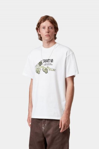 Carhartt S/S Make Believe League T-Shirt - Weiß Carhartt S/S Make Believe League T-Shirt - Weiß