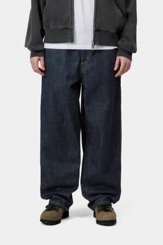 Carhartt Brandon Single Knee Pant - Blau, gespült