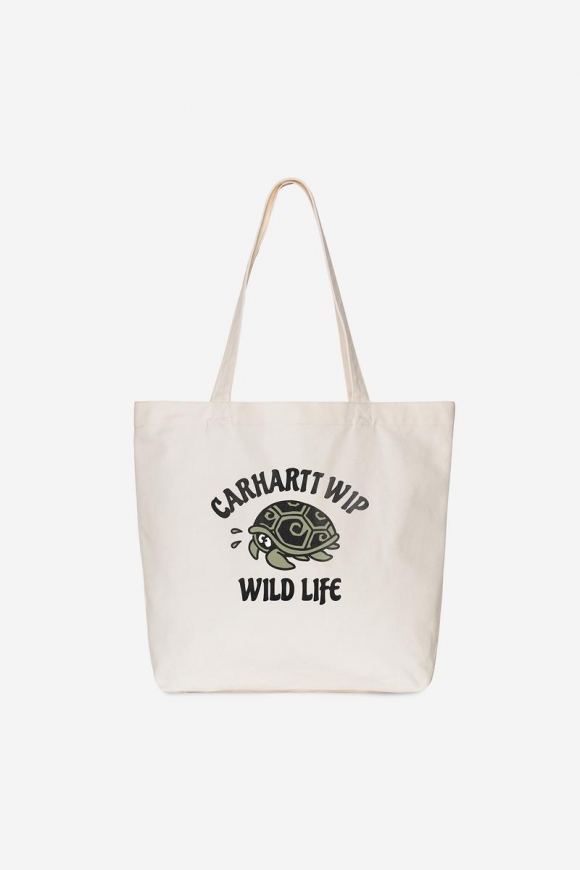 Carhartt Canvas Graphic Tote - Wildleben-Druck, natürlich