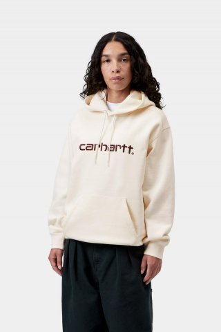 Carhartt Hooded Sweatshirt - Wachs / Palisander Carhartt Hooded Sweatshirt - Wachs / Palisander