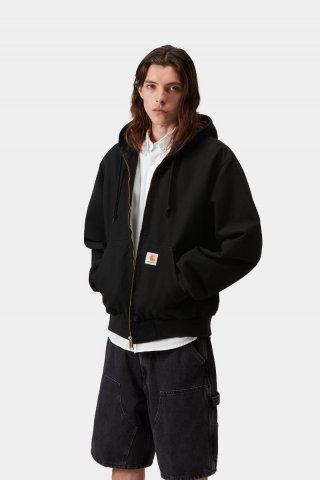 Carhartt OG Active Jacket - Schwarz, gespült Carhartt OG Active Jacket - Schwarz, gespült