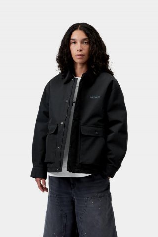 Carhartt Quentin Jacket - Schwarz / Styx Carhartt Quentin Jacket - Schwarz / Styx