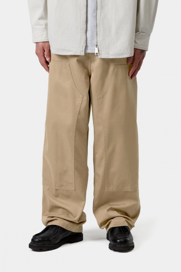Carhartt Brady Double Knee Chino Pant - Leder, gespült Carhartt Brady Double Knee Chino Pant - Leder, gespült