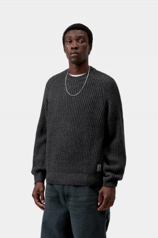 Carhartt Firth Sweater - Ruß Carhartt Firth Sweater - Ruß