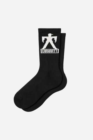 Carhartt Bricky Man Socks - Schwarz / Wachs Carhartt Bricky Man Socks - Schwarz / Wachs