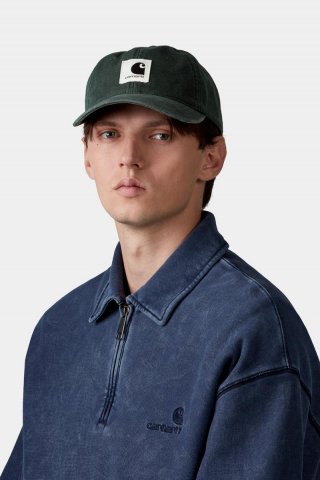 Carhartt Canvas Cap - Rabe, Stein gewaschen