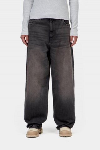 Carhartt Brandon Pant - Schwarz, tabakfarbene Used-Waschung Carhartt Brandon Pant - Schwarz, tabakfarbene Used-Waschung