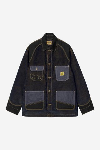 Carhartt WIP x Nicholas Daley OG Chore Coat - ND Dark Navy / Senf Carhartt WIP x Nicholas Daley OG Chore Coat - ND Dark Navy / Senf