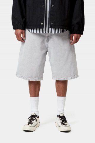 Carhartt Landon Short - Schwarz, Kreidewaschung Carhartt Landon Short - Schwarz, Kreidewaschung