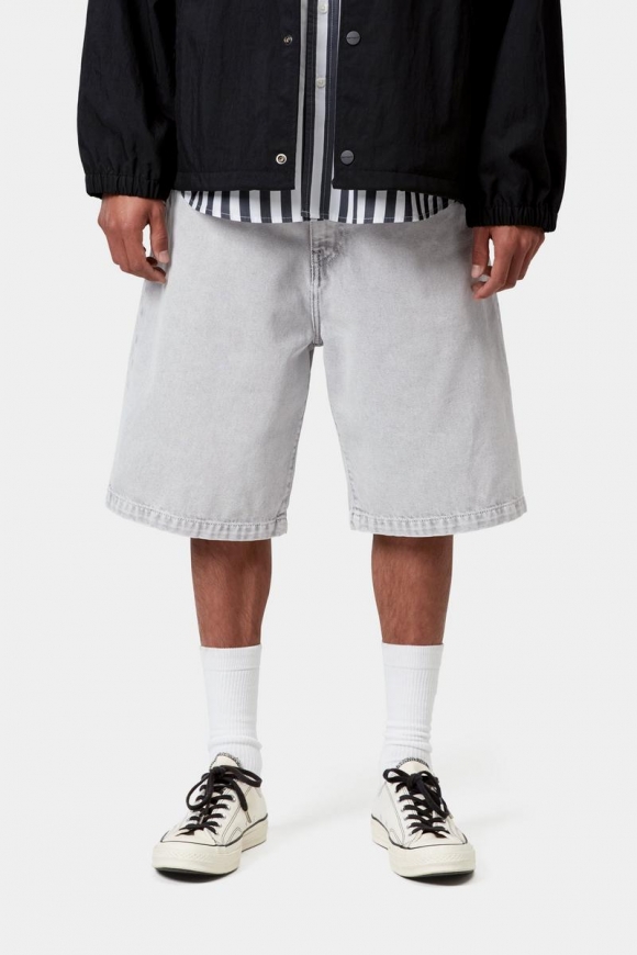 Carhartt Landon Short - Schwarz, Kreidewaschung Carhartt Landon Short - Schwarz, Kreidewaschung